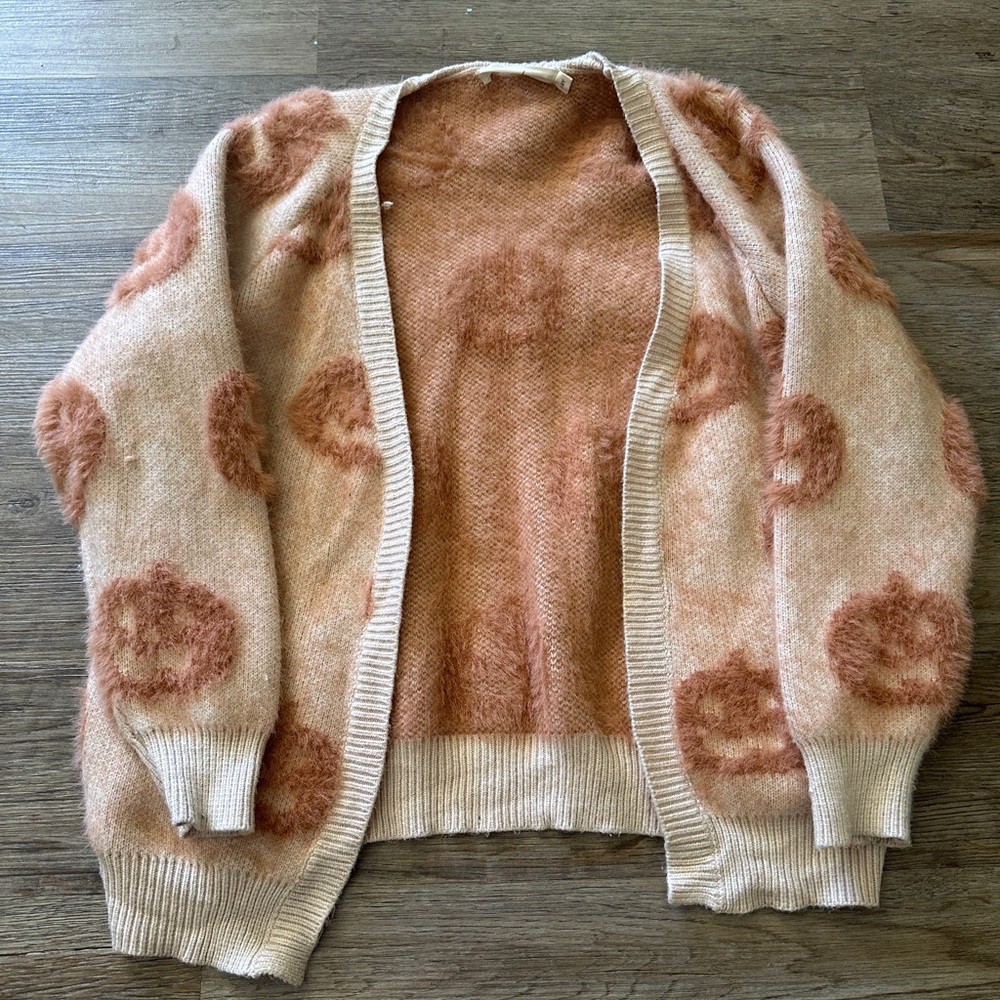 Nora Madison Pumpkin Cardigan